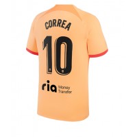 Atletico Madrid Angel Correa #10 Fotballklær Tredjedrakt 2022-23 Kortermet